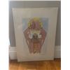 Image 1 : Moses 10 commandments drawing signed 34/100