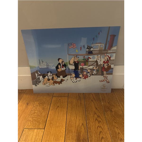 Popeye the sailor king features limited edition 1999 2109/2500