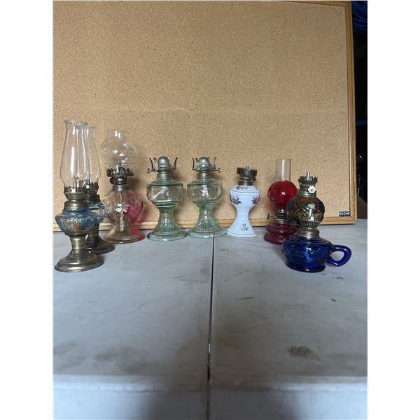 Antique oil/kerosene lanterns