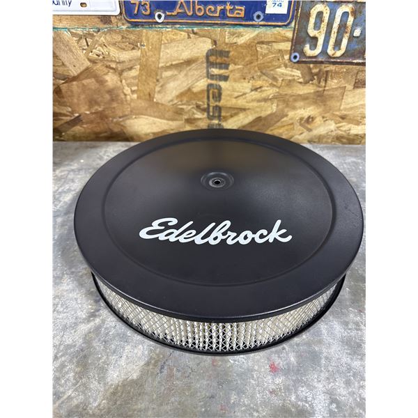 EUC edelbrock air cleaner