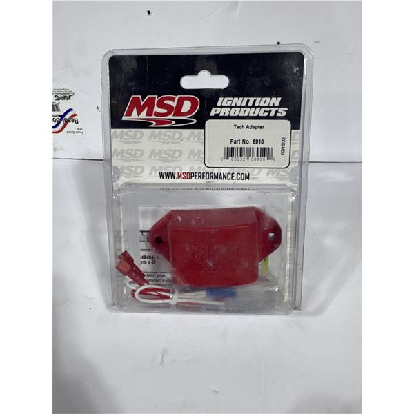 New MSD tach adapter 8910