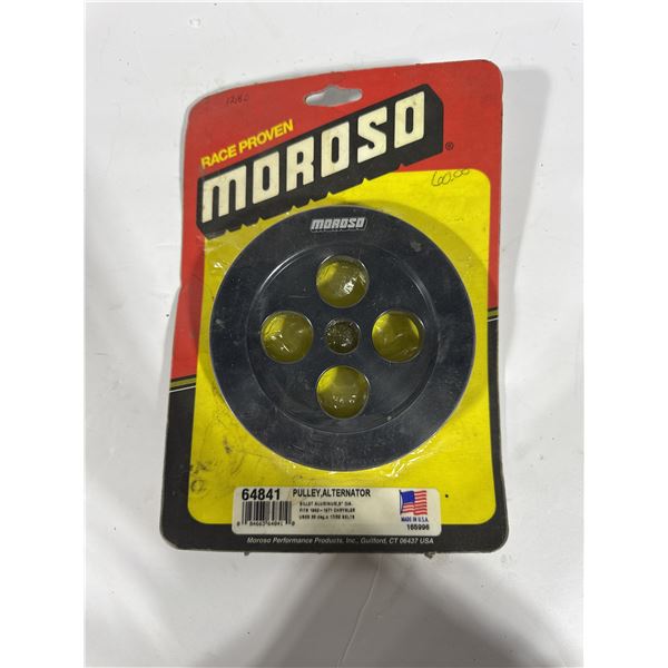 New Moroso alternator pulley part 64841