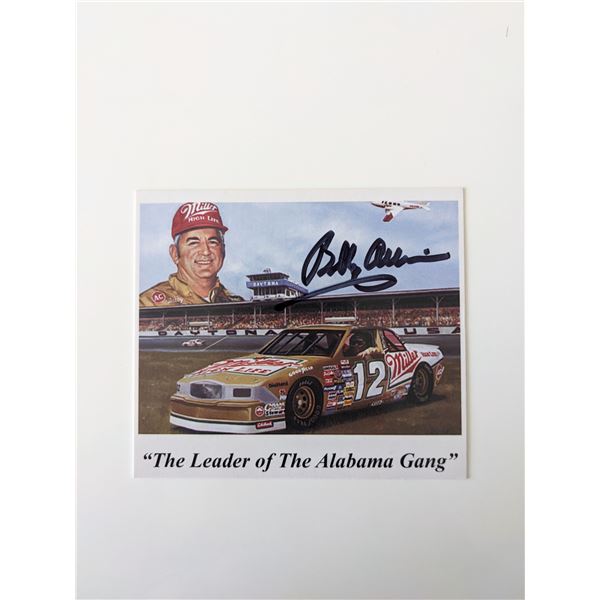 Race Car Driver Bobby Allison signed photo