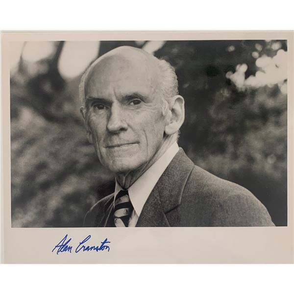 Senator Alan Cranston signed photo