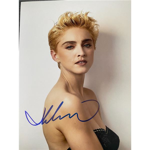 Madonna signed photo