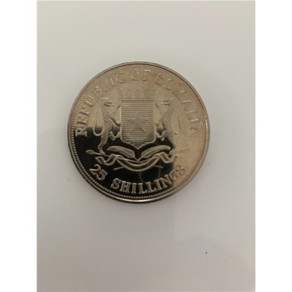 Jimi Hendrix Republic of Somalia 25 Shillings coin
