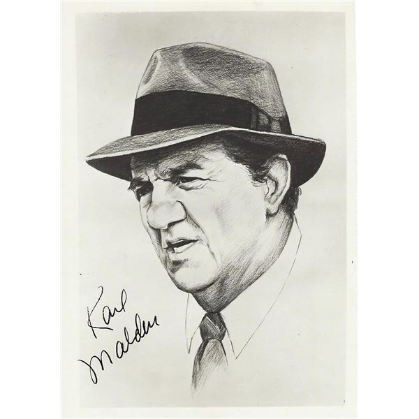The Streets of Sn Francisco Karl Malden signed photo