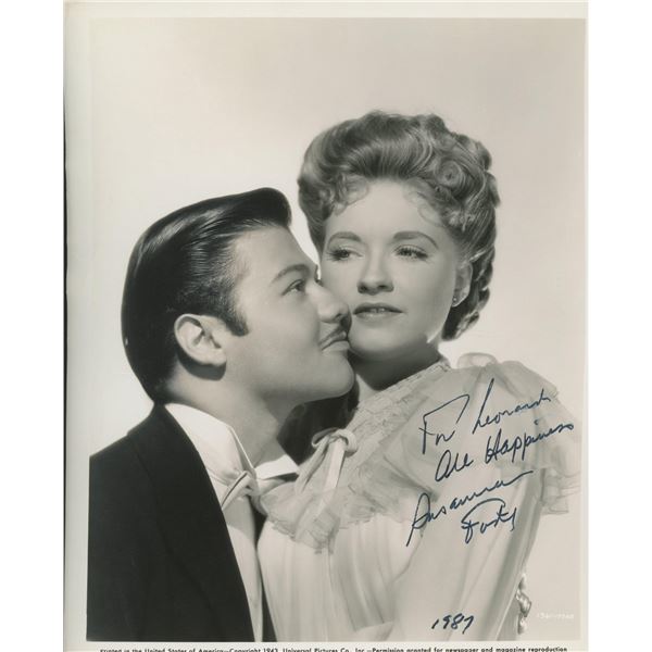 Phantom of The Opera Susana Foster signed photo