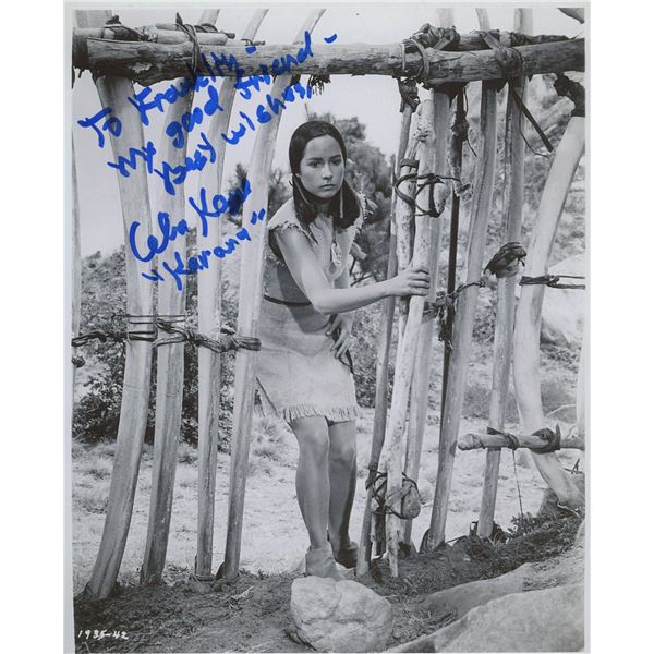 Celia Kaye Personalized (To Franklin) signed "Island of the Blue Dolphins" movie photo
