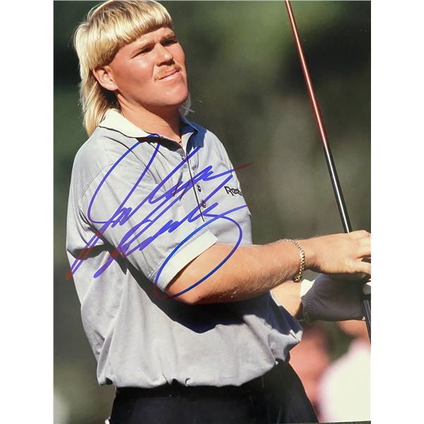 John Daly signed photo
