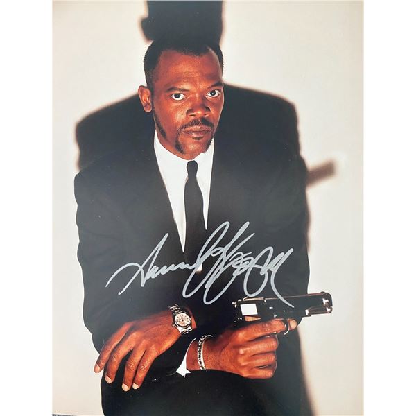Pulp Fiction Samuel L. Jackson signed photo