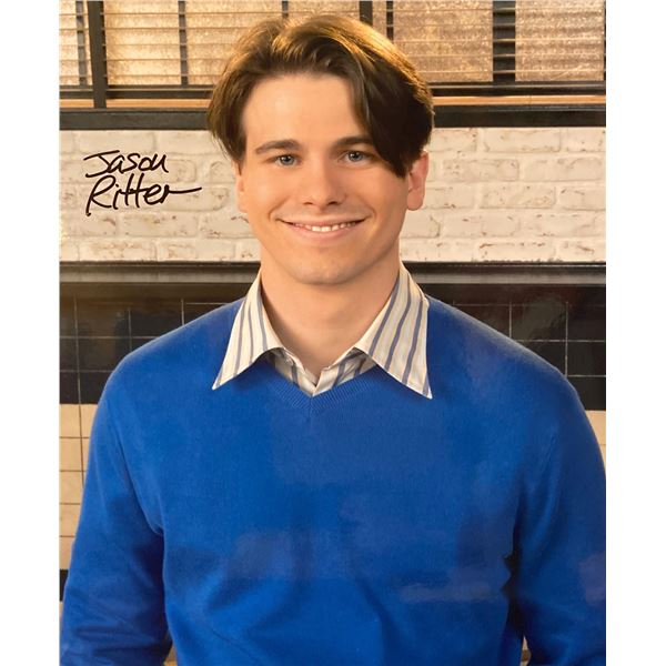 Frozen Jason Ritter signed photo