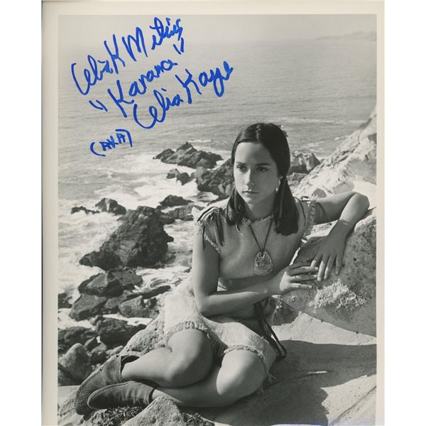 Island of the Blue Dolphins Celia Kaye signed movie photo