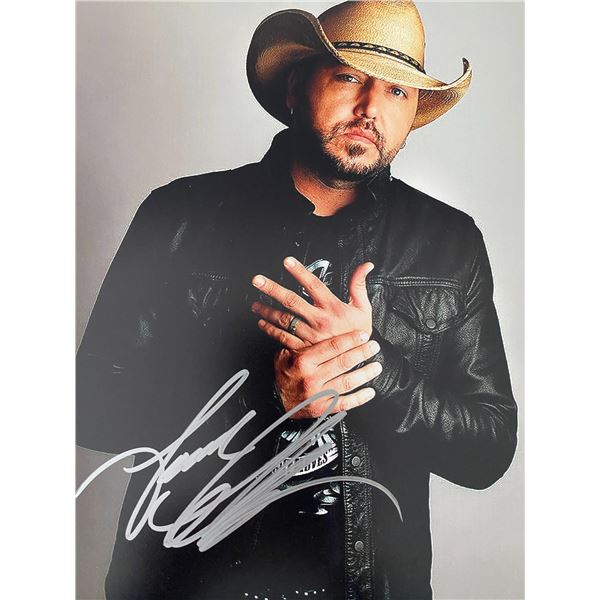 Country Music Icon Jason Aldean signed photo