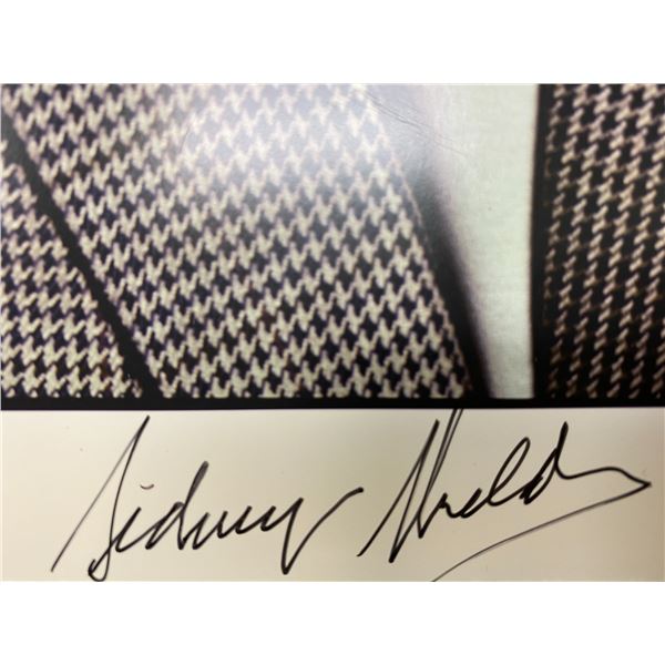 Author Sydney Sheldon signed photo