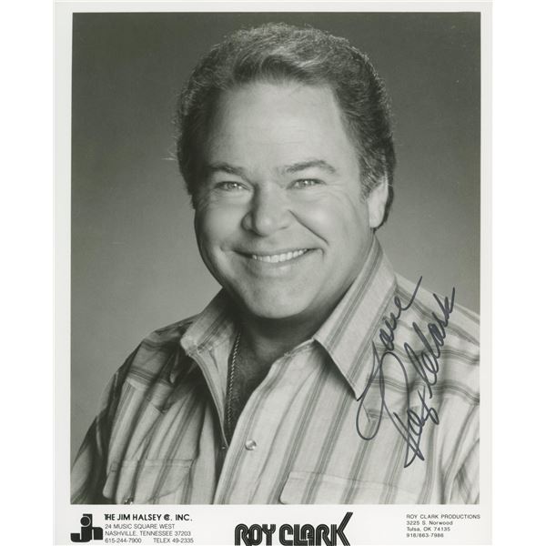 Roy Clark signed HeHaw photo