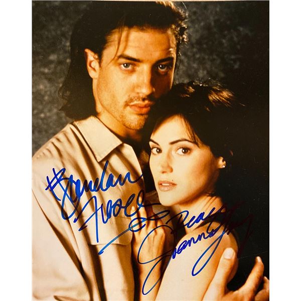Still Breathing Brendan Fraser and Joanna Going signed movie photo