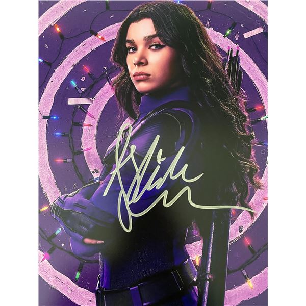Hawkeye Hailee Steinfeld signed photo