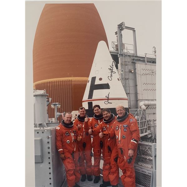 NASA John Creighton signed photo. GFA Authenticated