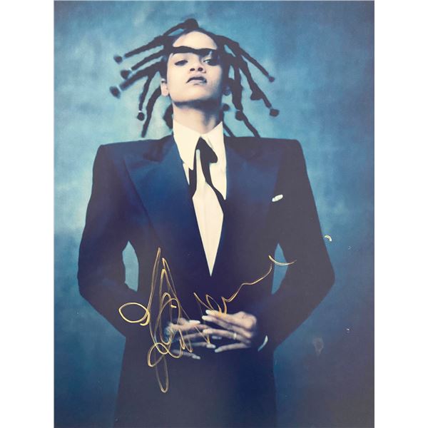Rihanna signed photo