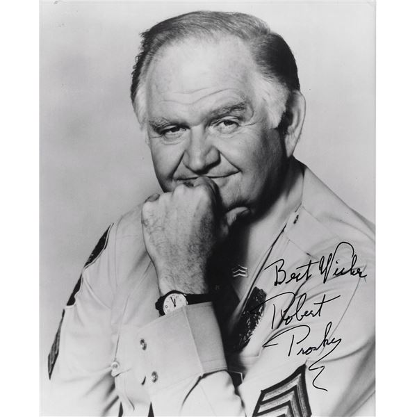 Robert Prosky signed photo
