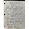 Image 1 : The Doors Band Signed handwritten Break On Through To The Other Side Lyrics