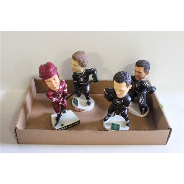 4 BOBBLEHEADS - NHL ARMSTRONG, WARD, PHANEUF