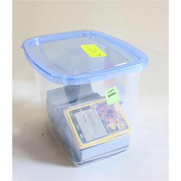 BIN OF POKEMON CARDS COLLECTION