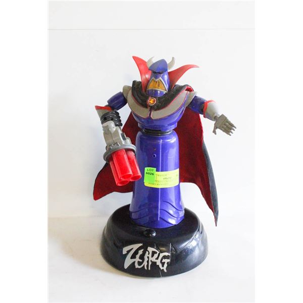 DISNEY EVIL EMPEROR ZURG TOY STORY ANIMATED
