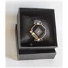 Image 1 : LADIES FASION WATCH; OCTAGON SHAPE W/ BLACK