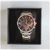 Image 1 : LADIES FASHION WATCH; GENEVA STAINLESS BAND