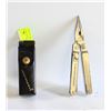 Image 1 : NEW LEATHERMAN MULTI TOOL WITH LEATHER POUCH