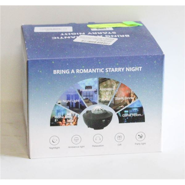 NEW 3-IN-1 STAR PROJECTOR BT SPEAKER W/REMOTE