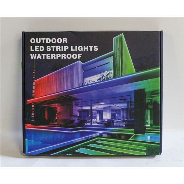 NEW 100FT BT OUTDOOR LED STRIP LIGHTS W/
