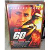 Image 1 : 2000 "GONE IN 60 SECONDS' MOVIE POSTER FRAMED