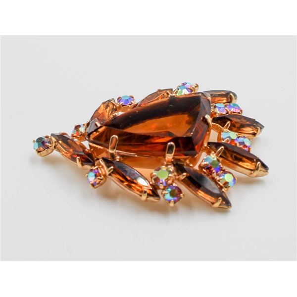 CARNIVAL MYSTIC RHINESTONE BROOCH