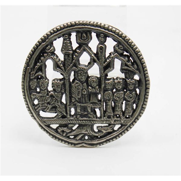 PILGRIM'S BADGE ZINC