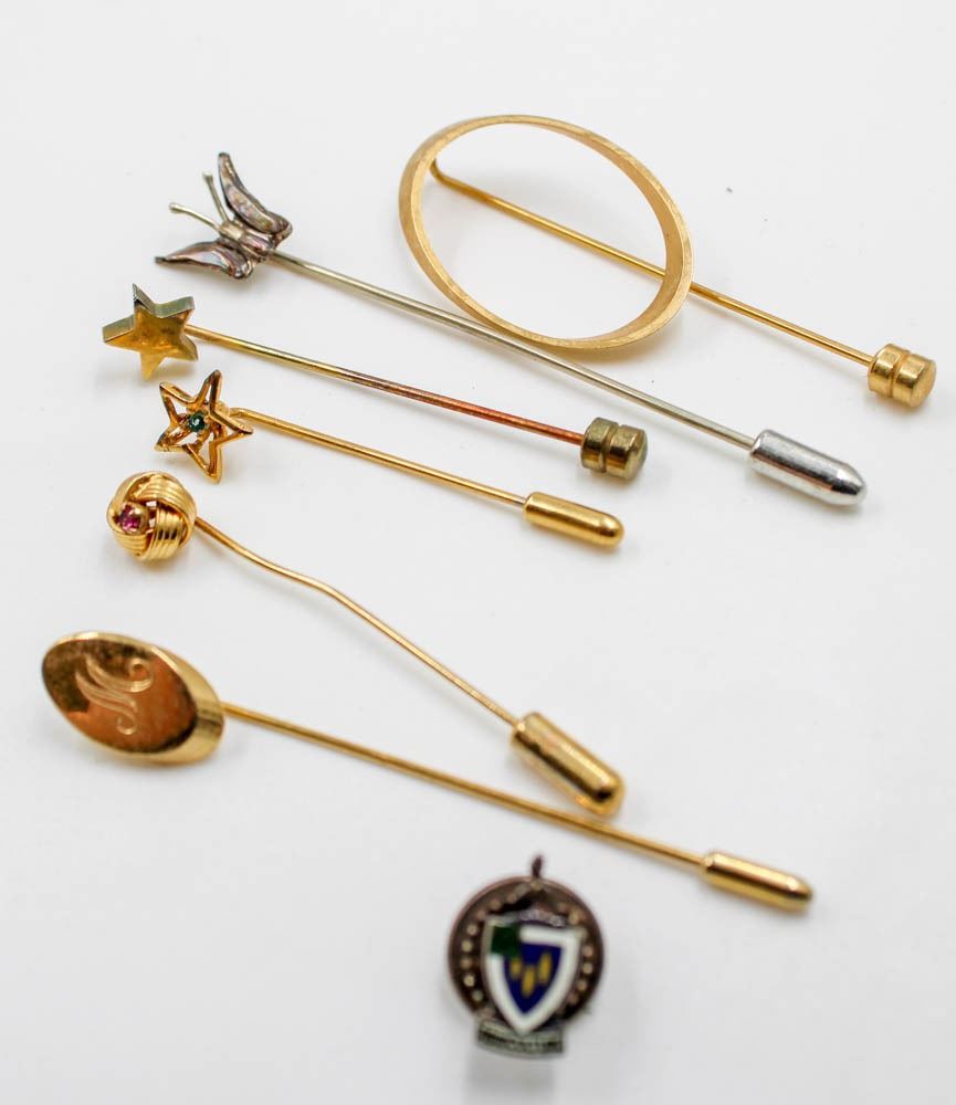 HAT PINS SET OF 6