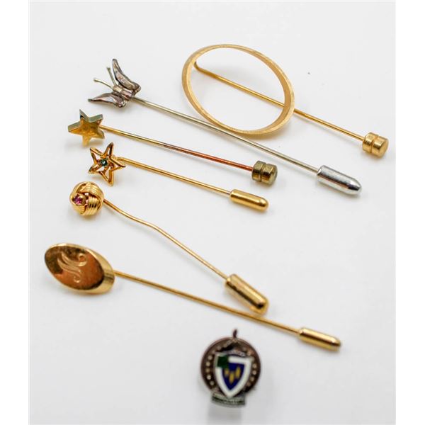 HAT PINS SET OF 6