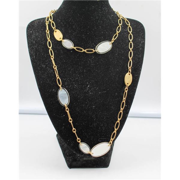 ANNE KLEIN DOUBLE STRAND NECKLACE W/ LOBSTER CLASP
