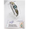 Image 1 : BOULDER OPAL STONE ARGENTIUM STERLING WIRE WATCH