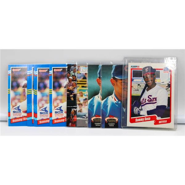 SAMMY SOSA BASEBALL CARDS MLB