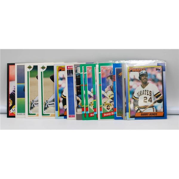 BARRY BONDS CARDS BASEBALL MLB