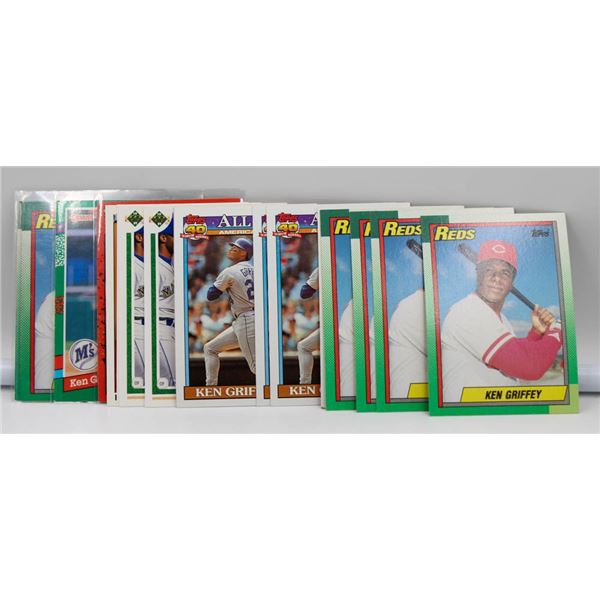 KEN GRIFFEY CARDS BASEBALL MLB