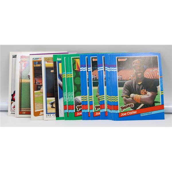 JOE CARTER BASEBALL CARDS MLB
