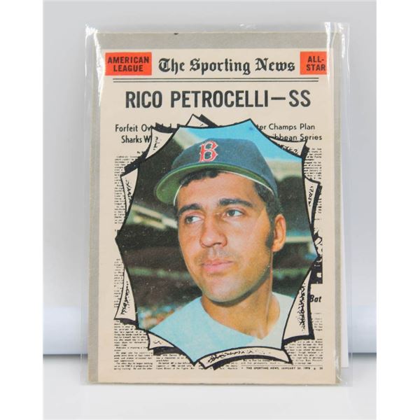 RICO PETROCELLI-SS BASEBALL CARD