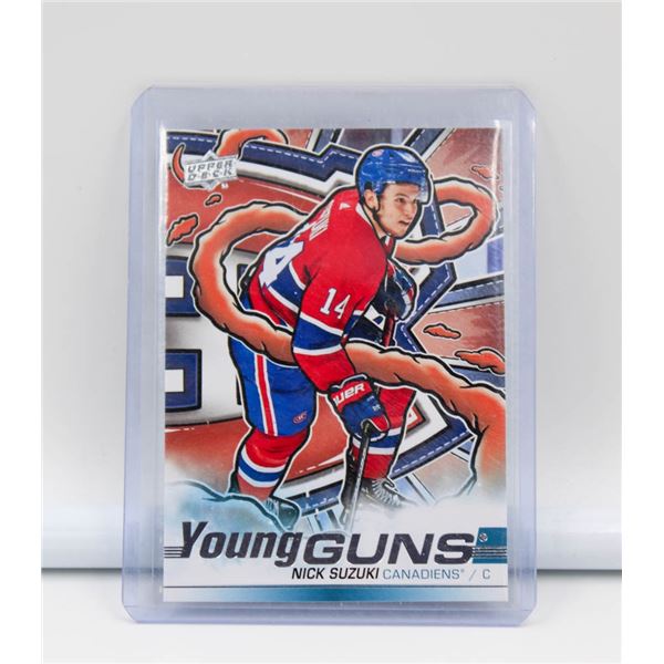 YOUNG GUNS NICK SUZUKI CANADIENS NHL