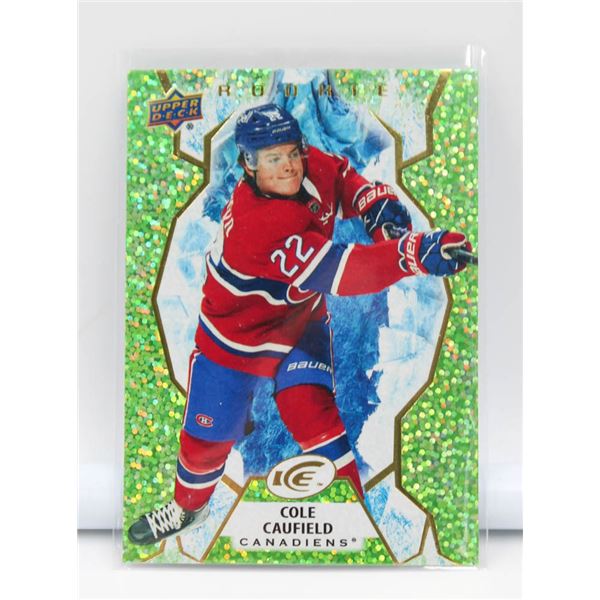 COLE CAUFIELD ROOKIE UPPER DECK NHL HOCKEY CARD