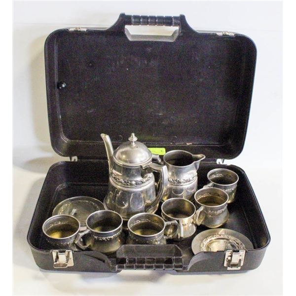 ESTATE SILVER PLATED TEA SET