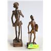 Image 1 : 2 WOODCARVED SPANISH STATUES